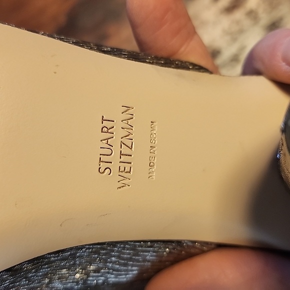 Stuart Weitzman Theone Slides Block Heels size 9 - Picture 10 of 13